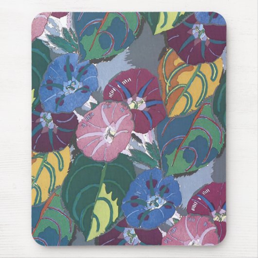 Art Deco Petunias - Mousepad (Vorne)