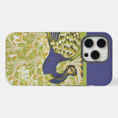 Art Deco Pfau iPhone Hülle (Rückseite (Horizontal))