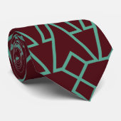 Art Deco Pfeile Krawatte (Gerollt)
