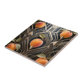 Art Deco Pfirsich-Muster Fliese (Seite)