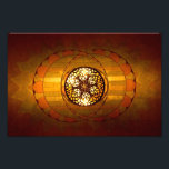 Art Deco Philcade Lighting Fotodruck<br><div class="desc">Das ist ein Foto direkt unter einer der hängenden Leuchten im historischen Philcade-Gebäude in der Innenstadt von Tulsa. Die Philcade ist eine üppige Ausstellung des originalen Deko-Designs.</div>