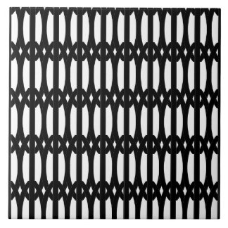 Art Deco Pillars Musterteppich Fliese