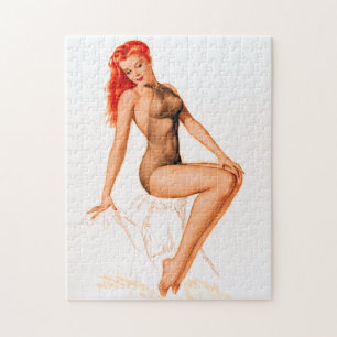 Art Deco Pin-Up Puzzle