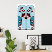 Art Déco Plakat (Heimbüro)