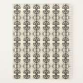 Art Deco Planer (Rückseite)