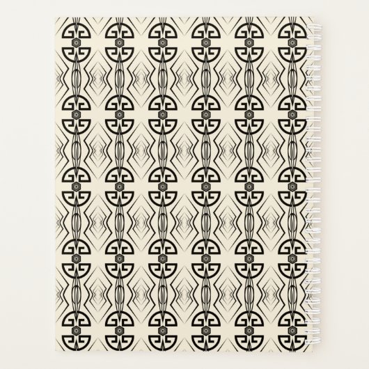 Art Deco Planer (Rückseite)