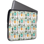 Art Deco Planter Laptopschutzhülle (Vorne Rechts)
