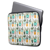 Art Deco Planter Laptopschutzhülle (Vorderseite Links)