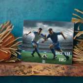 Art Deco Plaque-Soccer Fotoplatte (Seite)