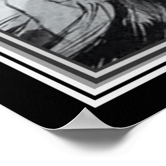 Art-Deco-Portrait eines Flapper ca.1920 - 16x20 Poster (Ecke)