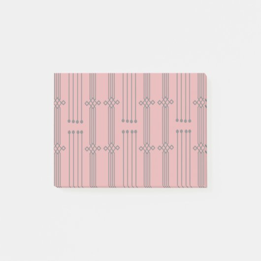 Art Deco Post-it Klebezettel (Vorderseite)