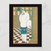 Art Deco Postcard 1 Postkarte (Vorderseite)