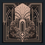 Art Deco Poster<br><div class="desc">Sehen Sie in meinem Geschäft nach,  was gemusterter ist.</div>