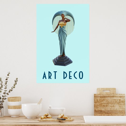 Art Deco Poster (Küche)