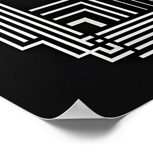 Art Deco Poster (Ecke)