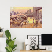 Art Déco Poster (Heimbüro)