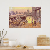 Art Déco Poster (Küche)