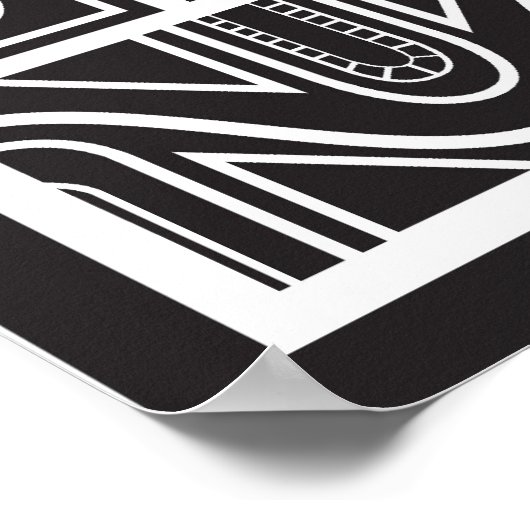 Art Deco Poster (Ecke)