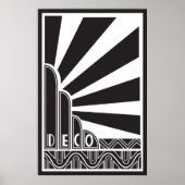 Art Deco Poster (Vorne)