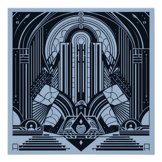 Art Deco Poster (Vorderseite)