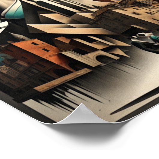 Art Deco Poster (Ecke)