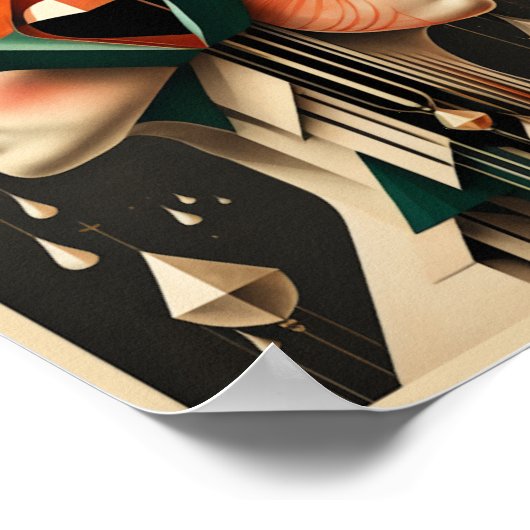 Art Deco Poster (Ecke)