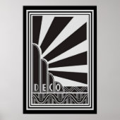 Art Deco Poster 13 x 19 (Vorne)