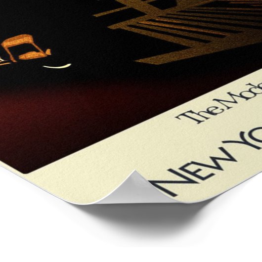 Art Deco Poster Bahnhof New York (Ecke)