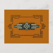 Art Deco ~ Postkarte (Vorderseite)