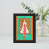 Art Deco Postkarte 10 (Stehend Vorderseite)