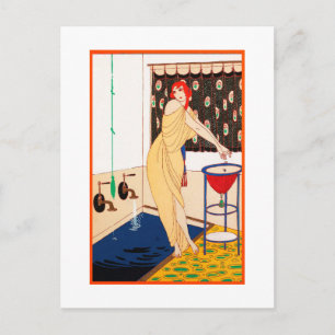 Art-Deco-Postkarte 13 Postkarte