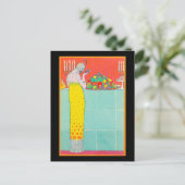 Art Deco Postkarte 8 (Stehend Vorderseite)