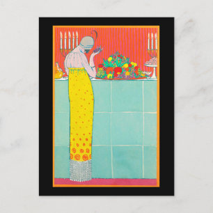 Art Deco Postkarte 8