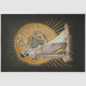 Art Deco Print From Jugend Magazine 1900 Decoupage Seidenpapier (Vorderseite)