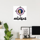 Art Deco Print Poster (Heimbüro)