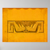 Art Deco-Print Poster (Vorne)