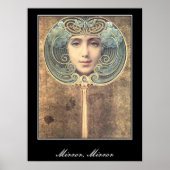 Art Deco Print Poster (Vorne)