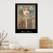 Art Deco Print Poster (Küche)