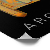 Art Deco-Print Poster (Ecke)