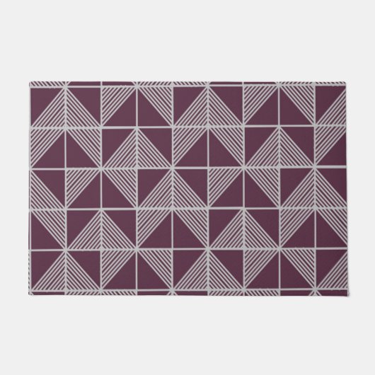Art Deco Puzzle Fußmatte (Vorderseite)