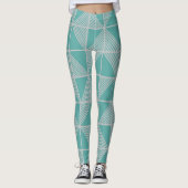 Art Deco Puzzle Leggings (Vorderseite)
