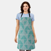 Art Deco Puzzle Schürze (Getragen)