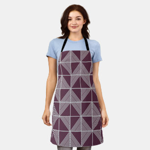 Art Deco Puzzle Schürze