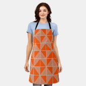 Art Deco Puzzle Schürze (Getragen)