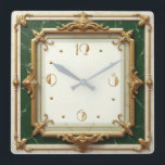 Art Deco Quadratische Wanduhr<br><div class="desc">Großartiges Uhrendesign. Du wirst es wie andere Liebe bekommen. Sie können dieses Design auch für andere Produkte verwenden,  die Sie mögen,  oder Ihren Text anpassen und hinzufügen. Folgen Sie mir für mehr. Vielen Dank. Ich wünsche Ihnen einen schönen Tag.</div>