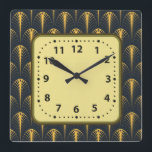 Art Deco Quadratische Wanduhr<br><div class="desc">Großartiges Uhrendesign. Du wirst es wie andere Liebe bekommen. Sie können dieses Design auch für andere Produkte verwenden,  die Sie mögen,  oder Sie können Ihren Text anpassen und hinzufügen. Folgen Sie mw für mehr. Vielen Dank. Ich wünsche Ihnen einen schönen Tag.</div>