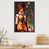 Art Déco Queen of 2025 Poster (Küche)