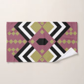 Art Deco Quilt Badhandtuch Set (Handtuch)