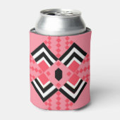 Art Deco Quilt Inspiriert Dosenkühler (Kanne Vorderseite)