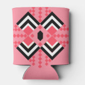 Art Deco Quilt Inspiriert Dosenkühler (Rückseite)